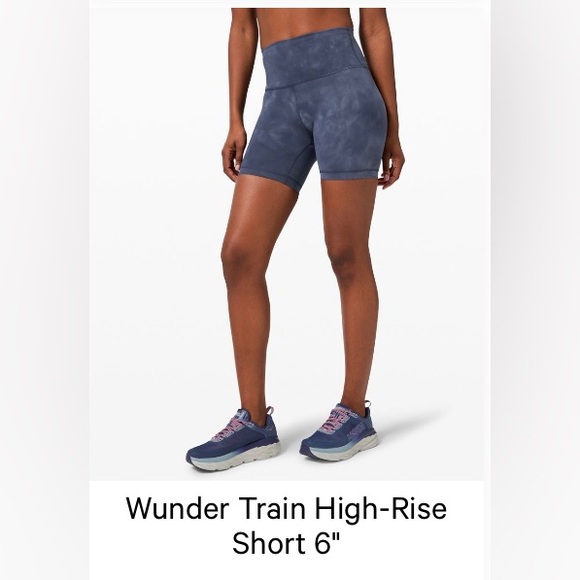 lululemon athletica Pants - Wunder Train High Rise Short 6” NWOT